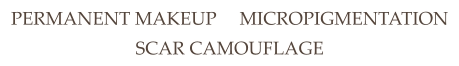 PERMANENT MAKEUP     MICROPIGMENTATION SCAR CAMOUFLAGE